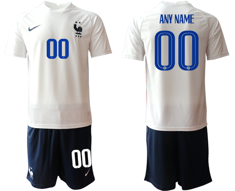 Cheap Men 2021 France away custom soccer jerseys